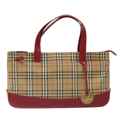 Burberry Nova Check Handbag Nova Check Canvas, BEIGE, CANVAS, Handbag