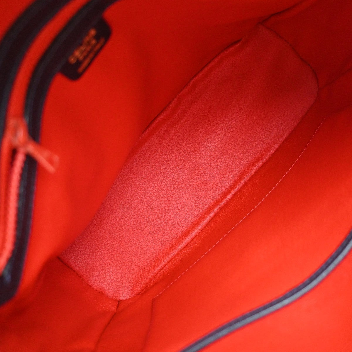 Celine Handbag Leather, NAVY, LEATHER, Handbag