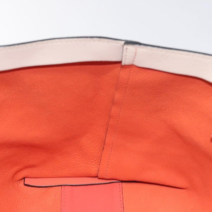 Chloe Dilan Tote Leather, ORANGE, LEATHER, Tote bag