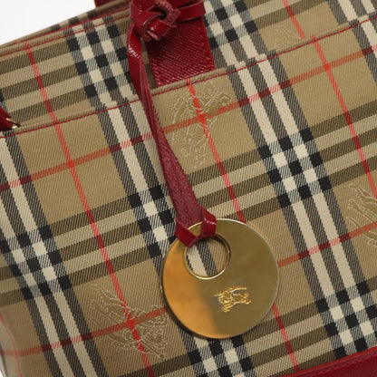 Burberry Nova Check Handbag Nova Check Canvas, BEIGE, CANVAS, Handbag