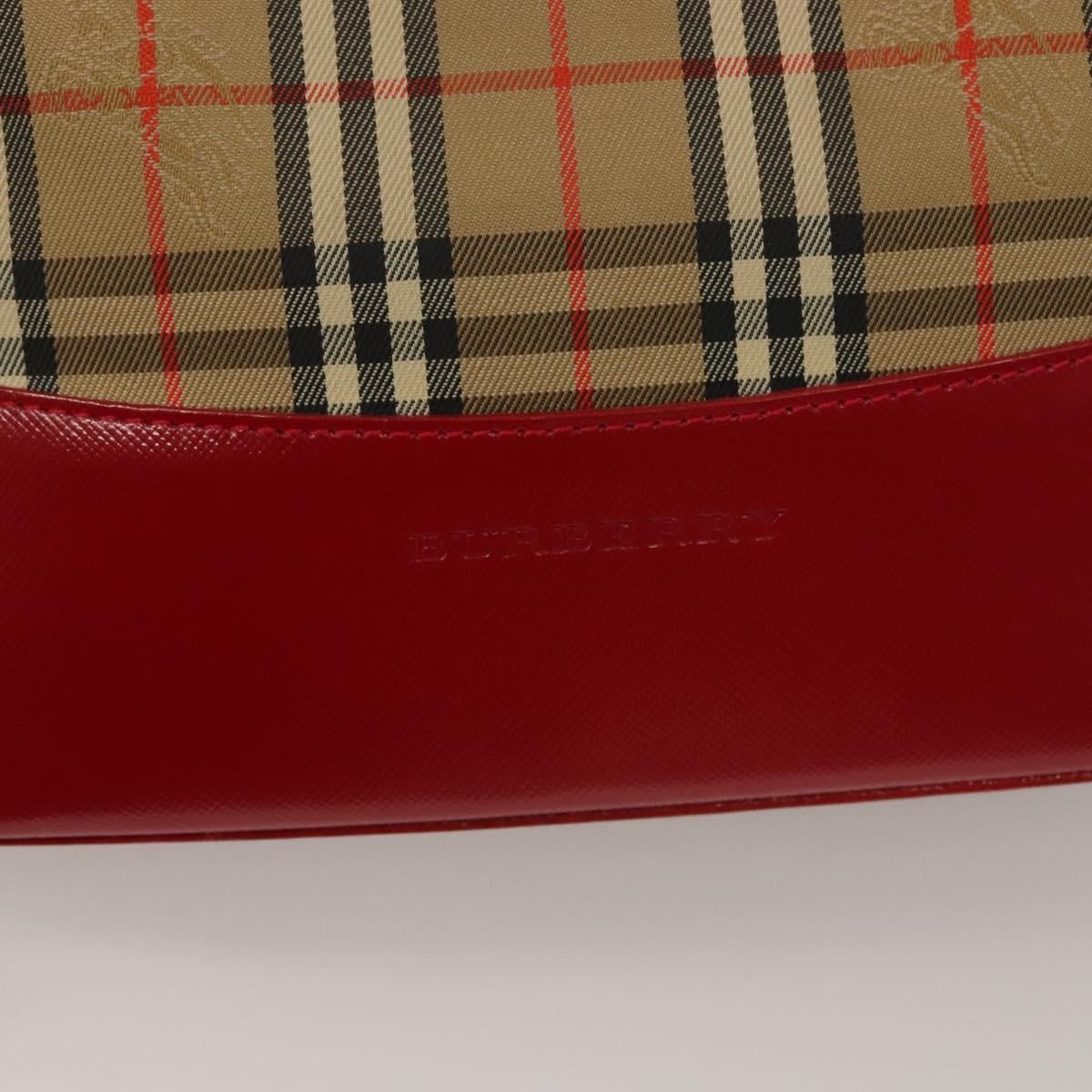 Burberry Nova Check Handbag Nova Check Canvas and leather, BEIGE, CANVAS, Handbag