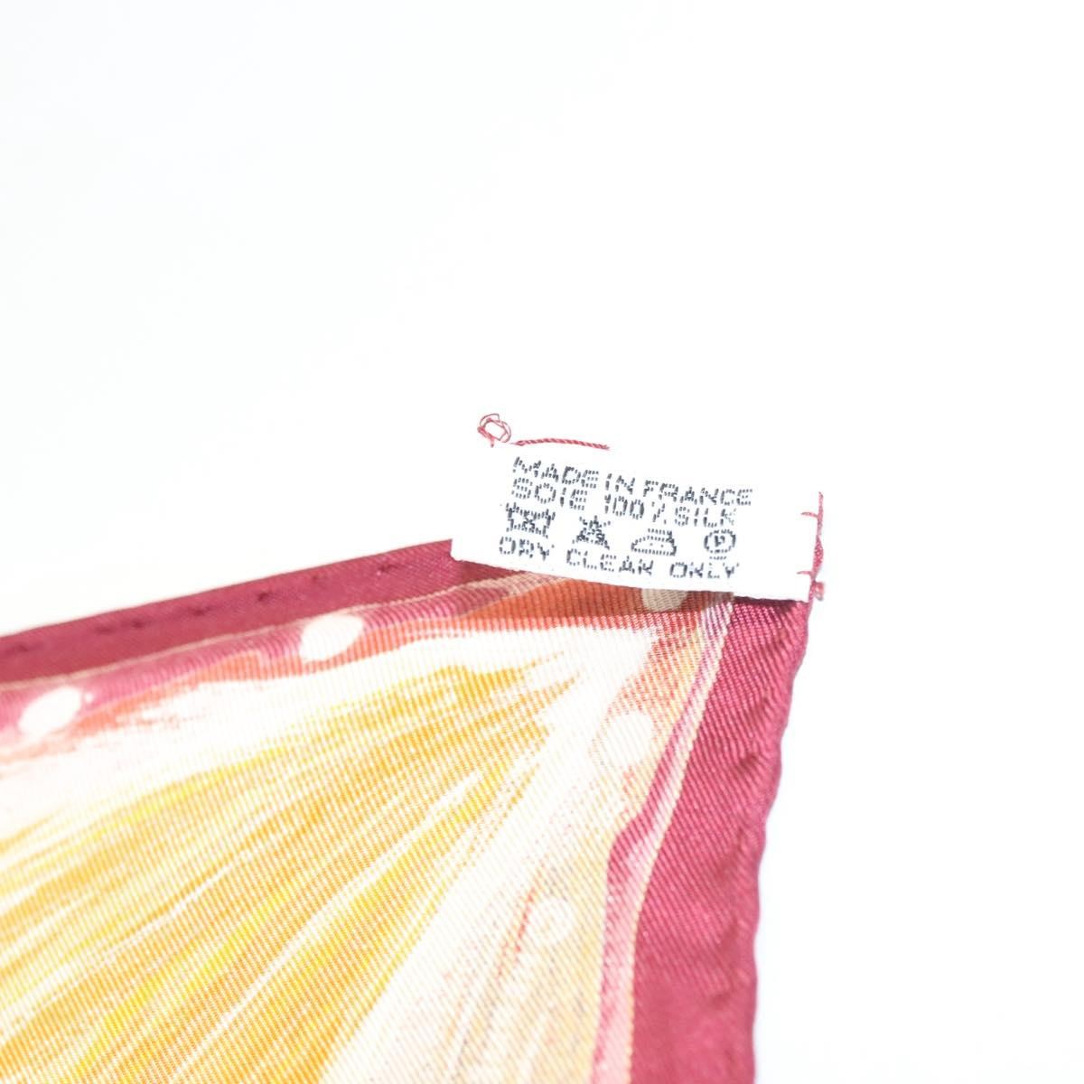 Hermes Carré 90 Silk multicolor, YELLOW, SILK, Scarve & shawl