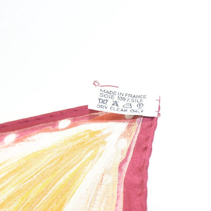 Hermes Carré 90 Silk multicolor, YELLOW, SILK, Scarve & shawl