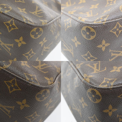 Louis Vuitton Monogram Looping Handbag Monogram Canvas, BROWN, CANVAS, Shoulder bag