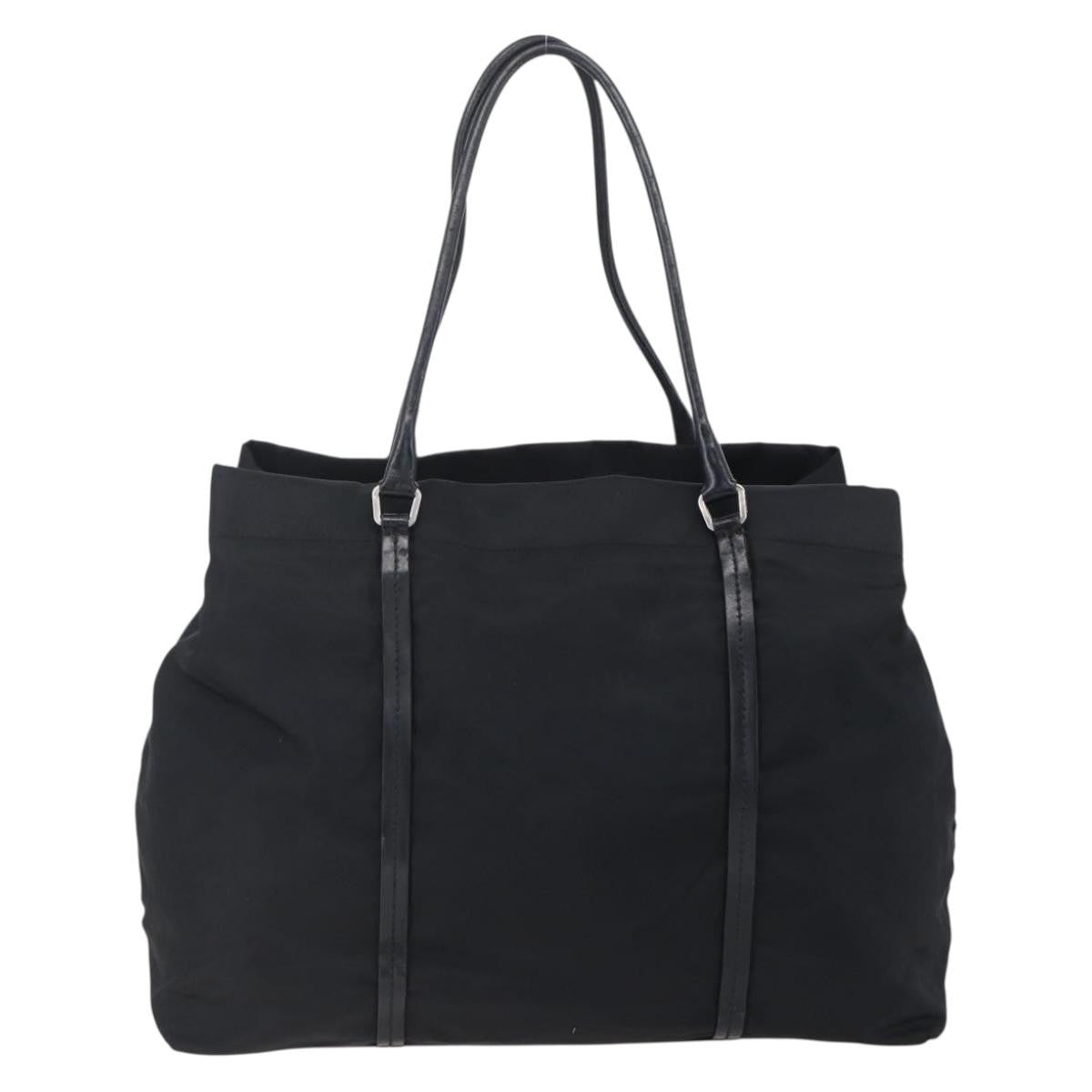 Prada Vintage Tote Tessuto, BLACK, NYLON, Tote bag
