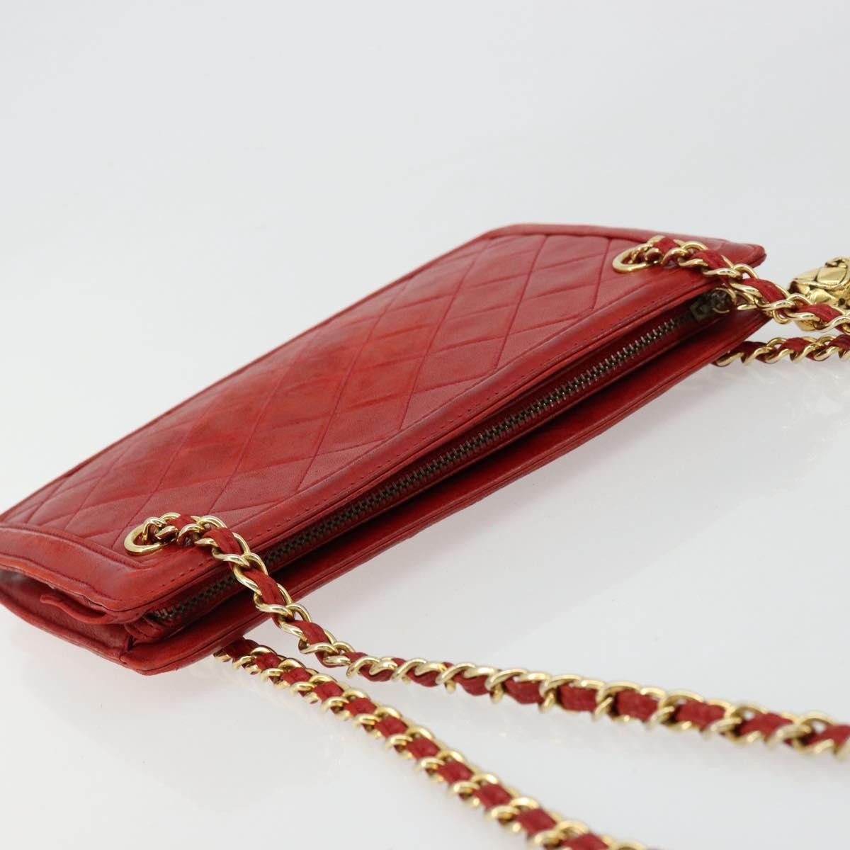Chanel Chain Clutch Leather, Multicolour, Leather, Handbag
