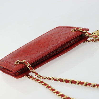 Chanel Chain Clutch Leather, Multicolour, Leather, Handbag