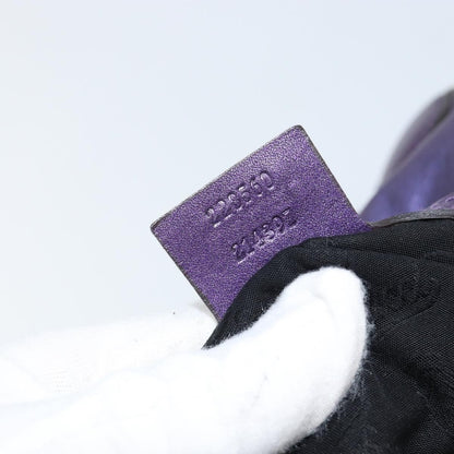 Gucci Galaxy Hobo Leather, PURPLE, LEATHER, Shoulder bag