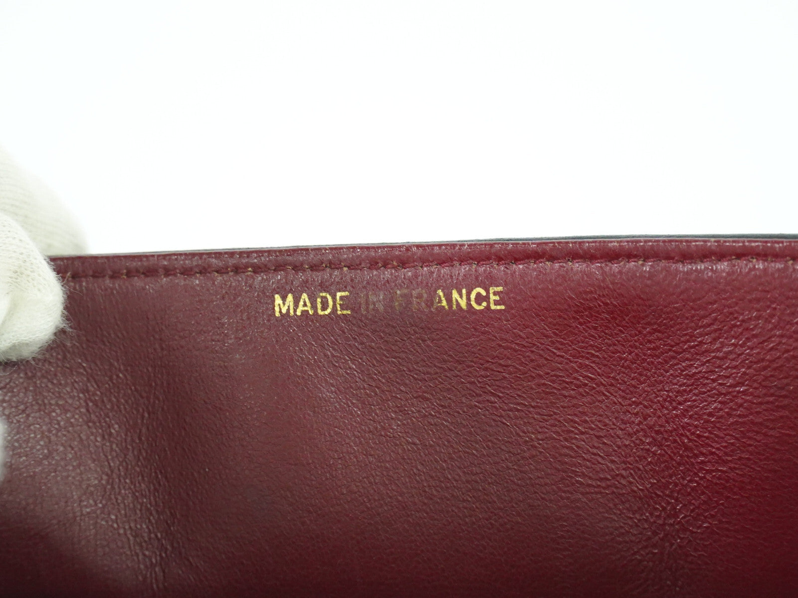 Chanel Flap shoulder Bag Leather, BLACK, LEATHER, Shoulder bag