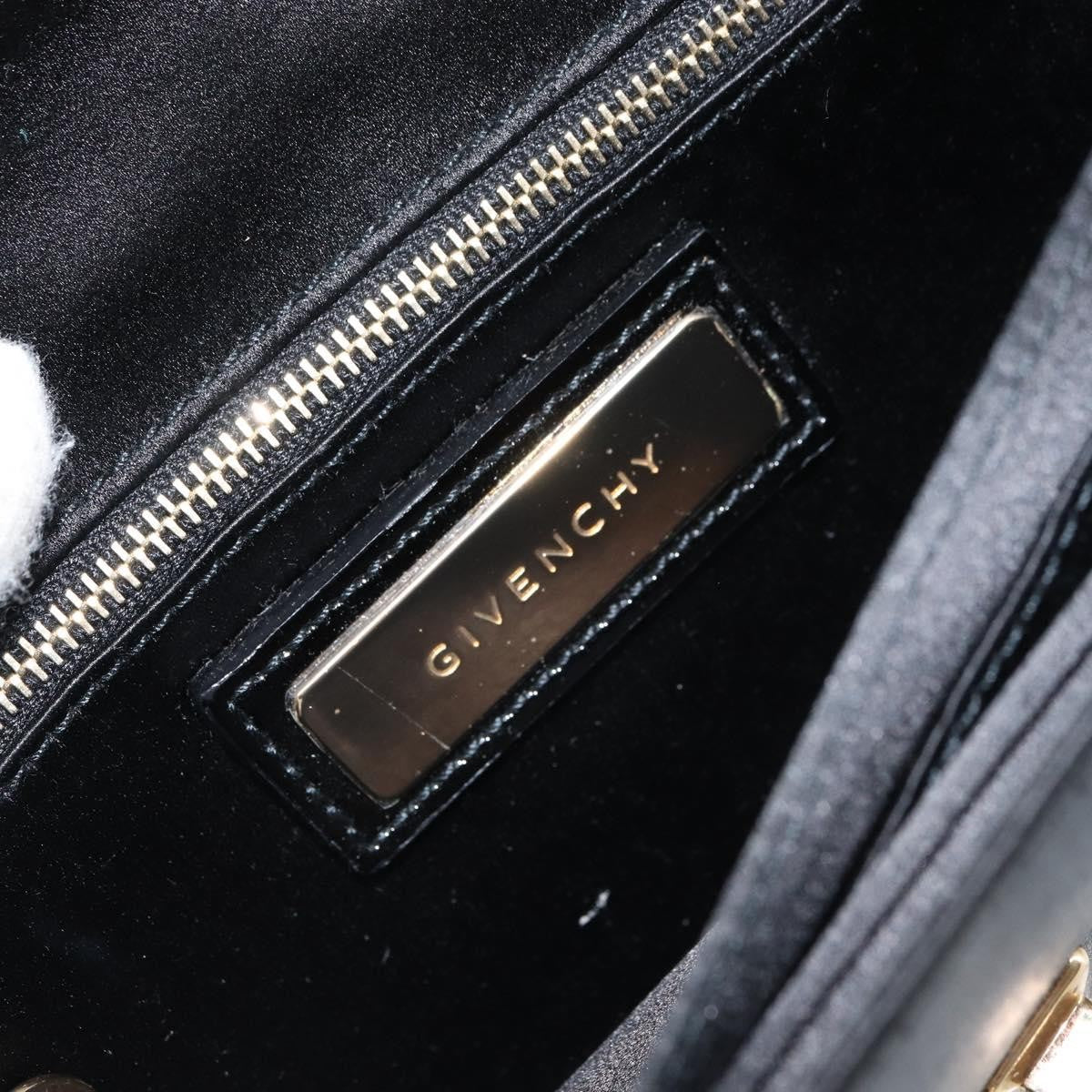 Givenchy Shoulder Bag Satin, BLACK, SATIN, Shoulder bag
