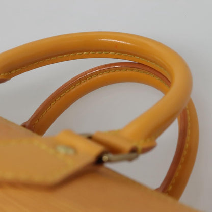 Louis Vuitton Speedy Handbag Epi Leather, YELLOW, LEATHER, Handbag