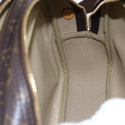 Louis Vuitton Reporter Bag Monogram Canvas, BROWN, CANVAS, Shoulder bag