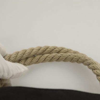 Chanel Camellia Flower Tote Canvas, BLACK, CANVAS, Tote bag