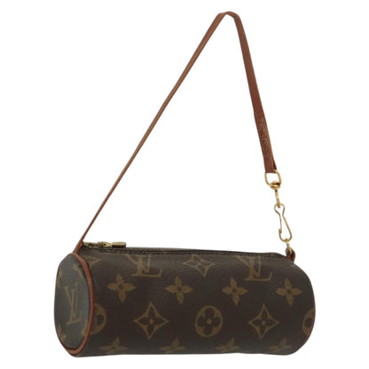 Louis Vuitton Papillon Pochette Monogram Canvas, BROWN, CANVAS, Handbag