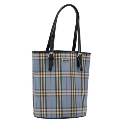 Burberry Blue Label Tote Bag Canvas, BLUE, CANVAS, Tote bag