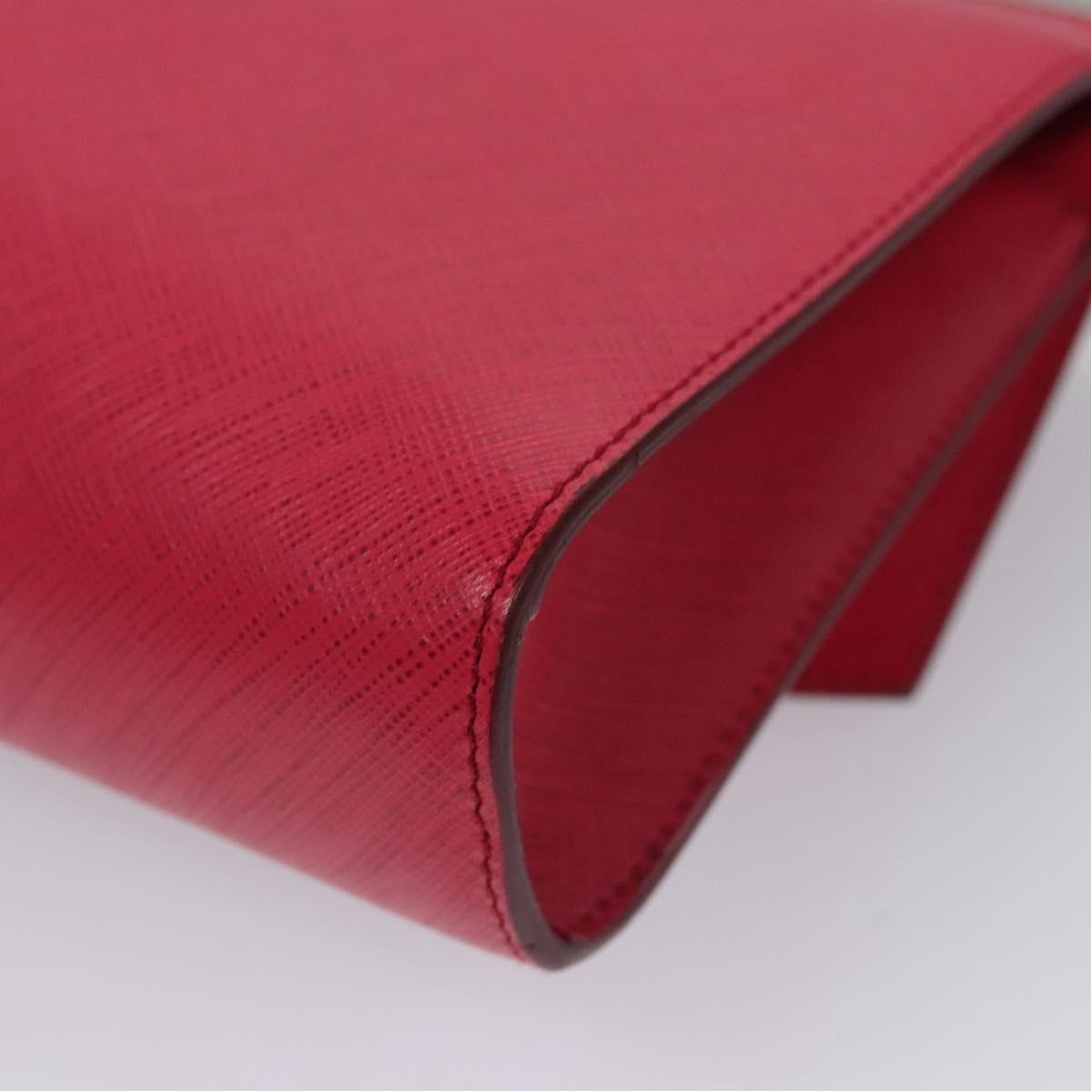 Salvatore Ferragamo Gancini Shoulder Bag Leather, PINK, LEATHER, Shoulder bag