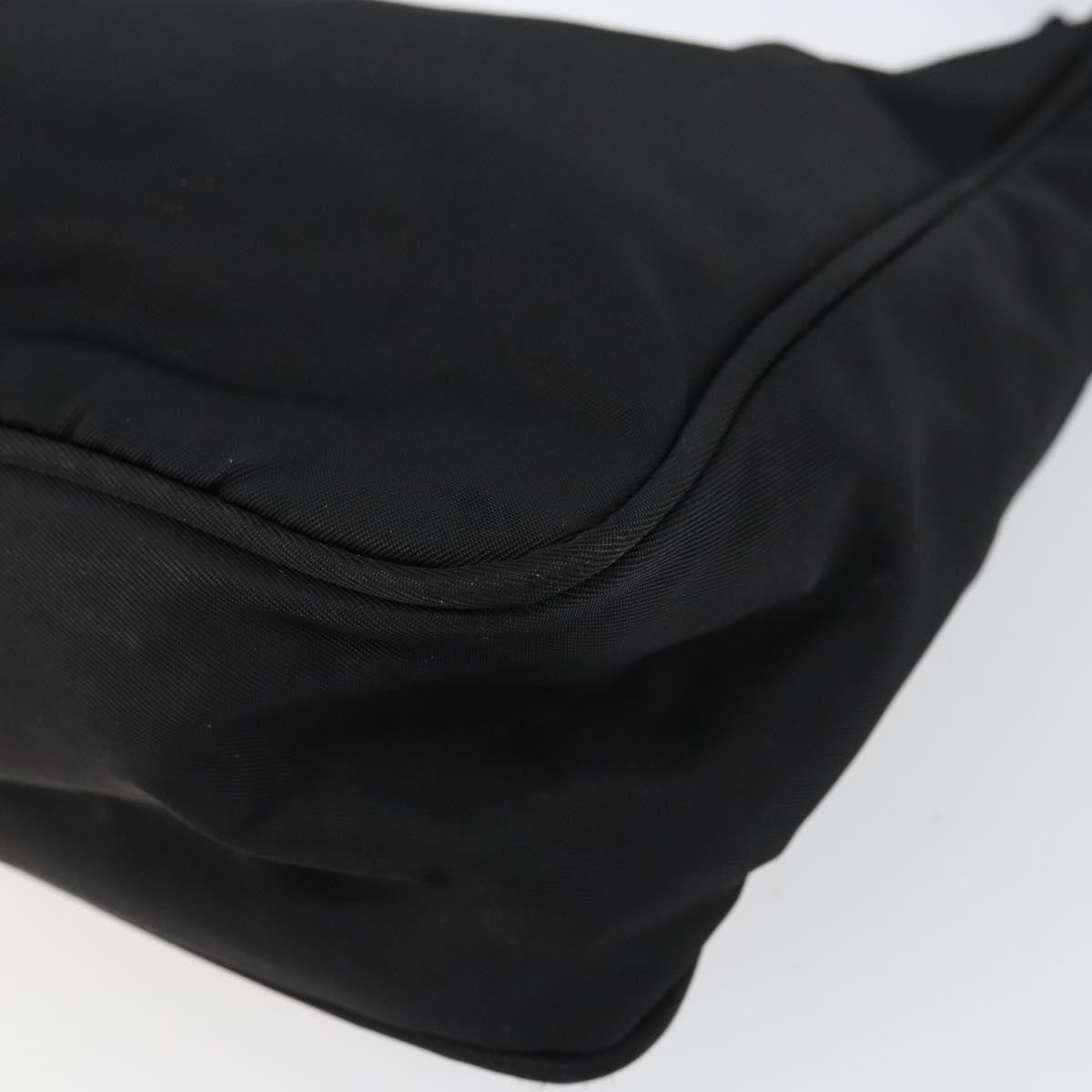 Prada Hobo Tessuto, BLACK, NYLON, Handbag