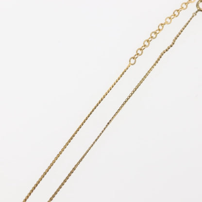 Christian Dior CD Logo necklace Metal, GOLD, METAL, Necklace