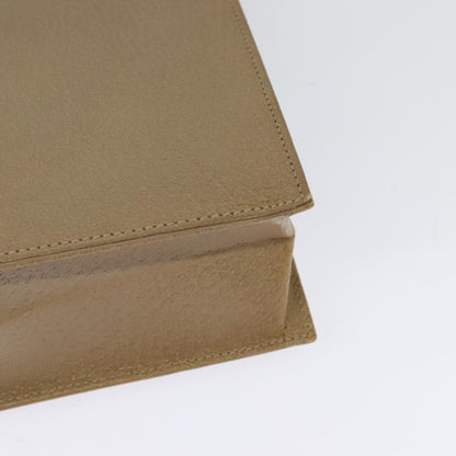 Gucci Vintage Shoulder Bag Leather, BEIGE, LEATHER, Shoulder bag