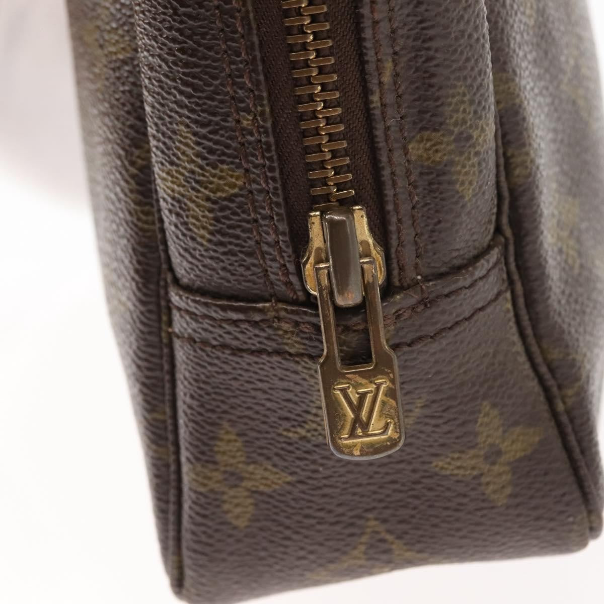 Louis Vuitton Trousse Toilette Monogram Canvas, BROWN, CANVAS, Clutche & pouche