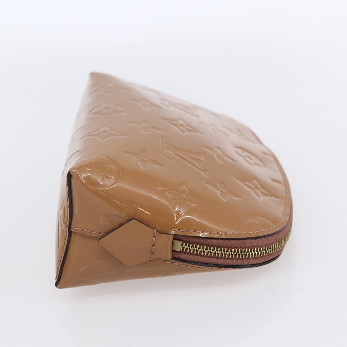 Louis Vuitton Cosmetic Pouch Monogram Vernis, BROWN, PATENT_LEATHER, Clutche & pouche