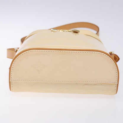 Louis Vuitton Sullivan Handbag Monogram Vernis, BEIGE, PATENT_LEATHER, Handbag