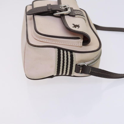 Burberry Nova Check Blue Label Canvas, PINK, CANVAS, Shoulder bag