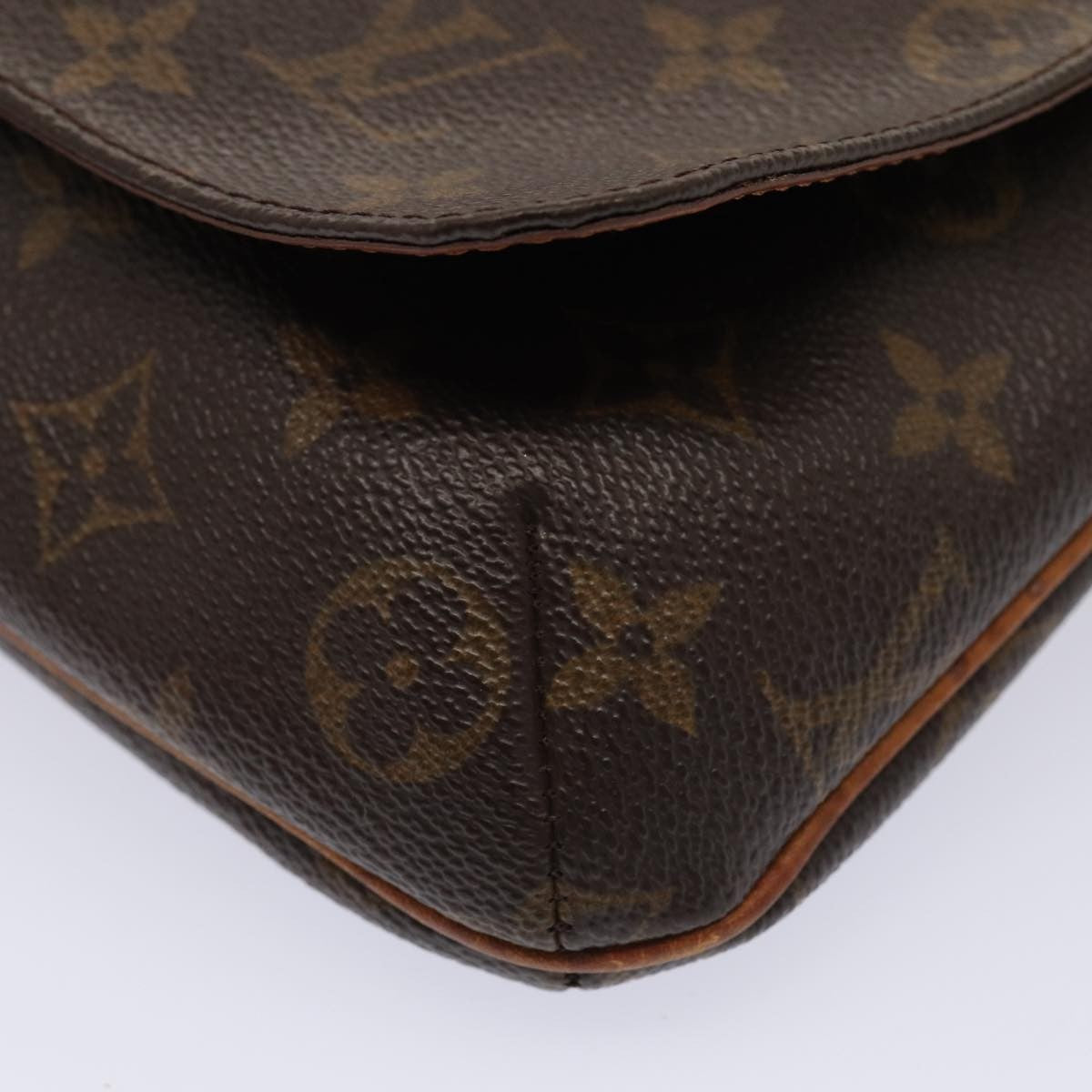 Louis Vuitton Musette Handbag Monogram Canvas, BROWN, CANVAS, Shoulder bag