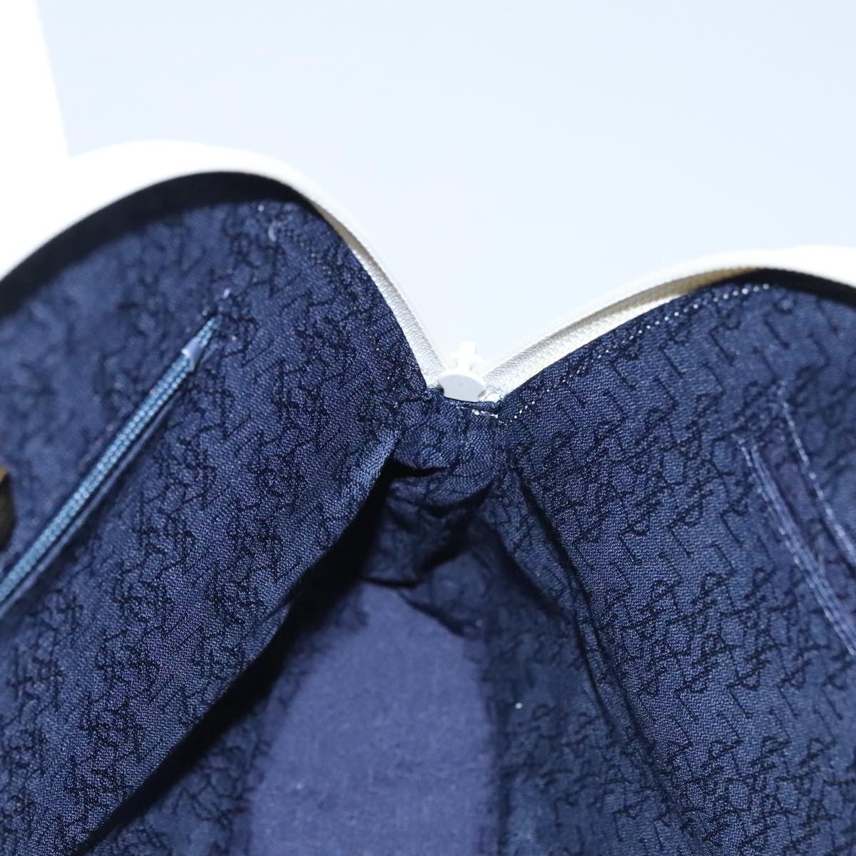 Saint Laurent Vintage Handbag Leather, WHITE, LEATHER, Handbag