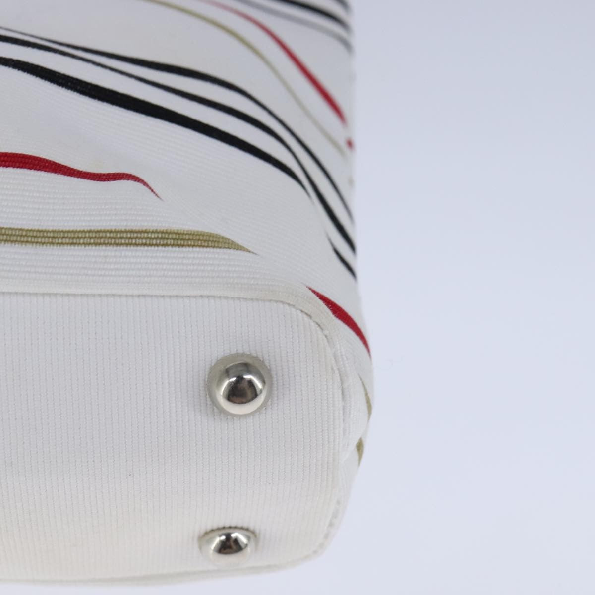 Burberry Blue Label Handbag Canvas, WHITE, CANVAS, Handbag