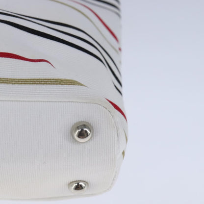 Burberry Blue Label Handbag Canvas, WHITE, CANVAS, Handbag