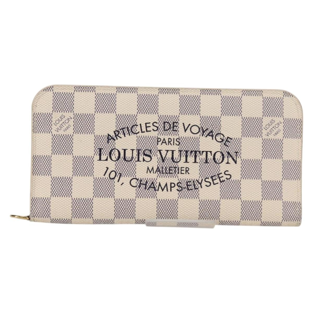 Louis Vuitton Insolite Wallet Damier, WHITE, CANVAS, Wallets