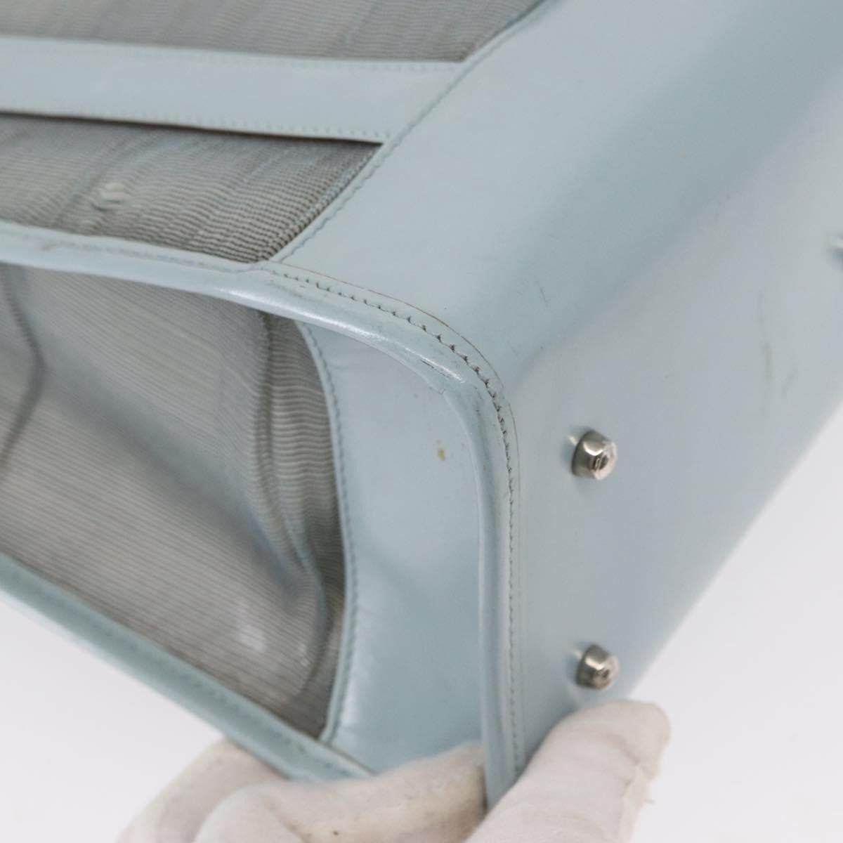 Gucci Vintage tote Leather, BLUE, LEATHER, Tote bag