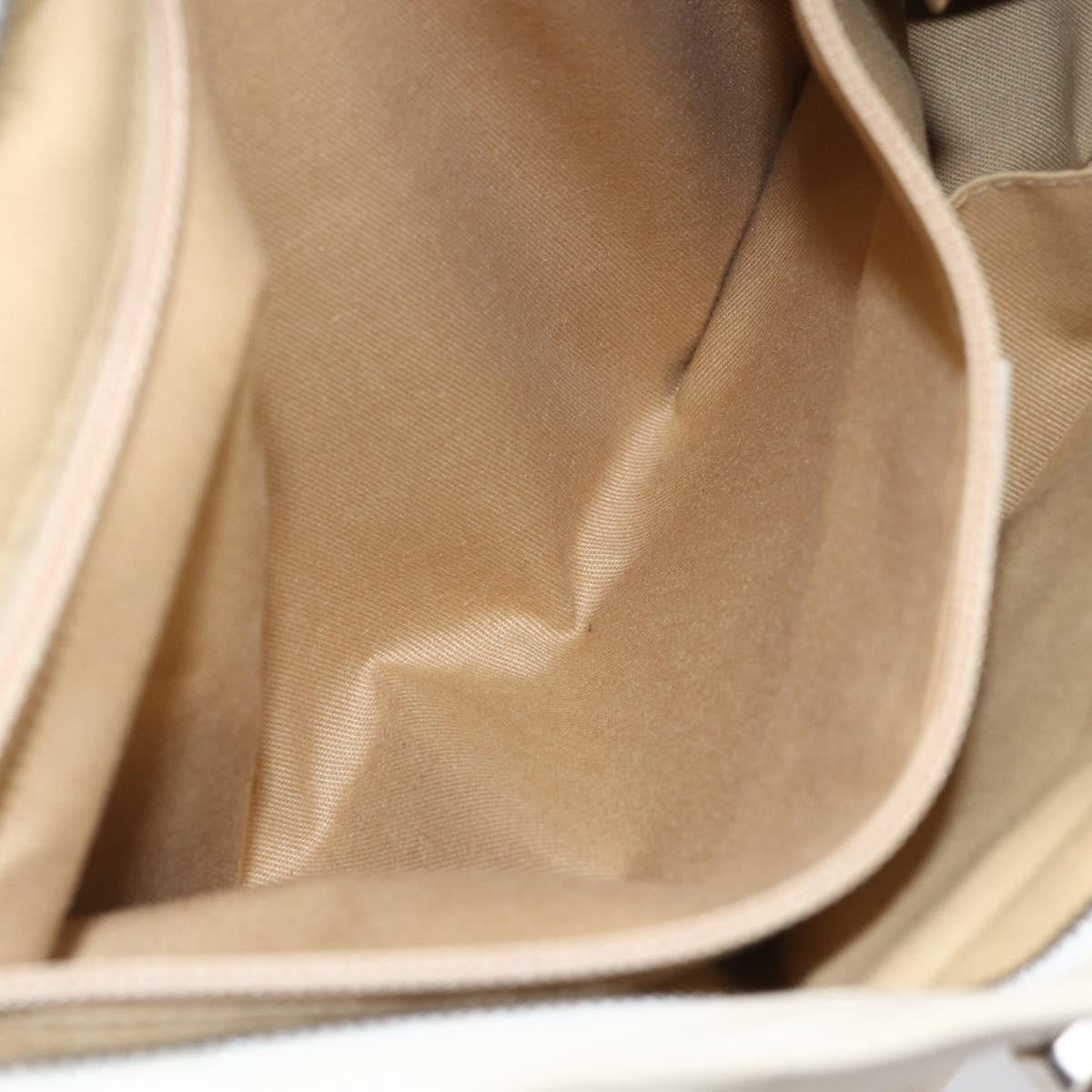 Salvatore Ferragamo Gancini handbag Leather, BEIGE, LEATHER, Handbag