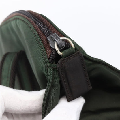 Prada Vintage Tote Tessuto, Khaki, Nylon, Tote Bag