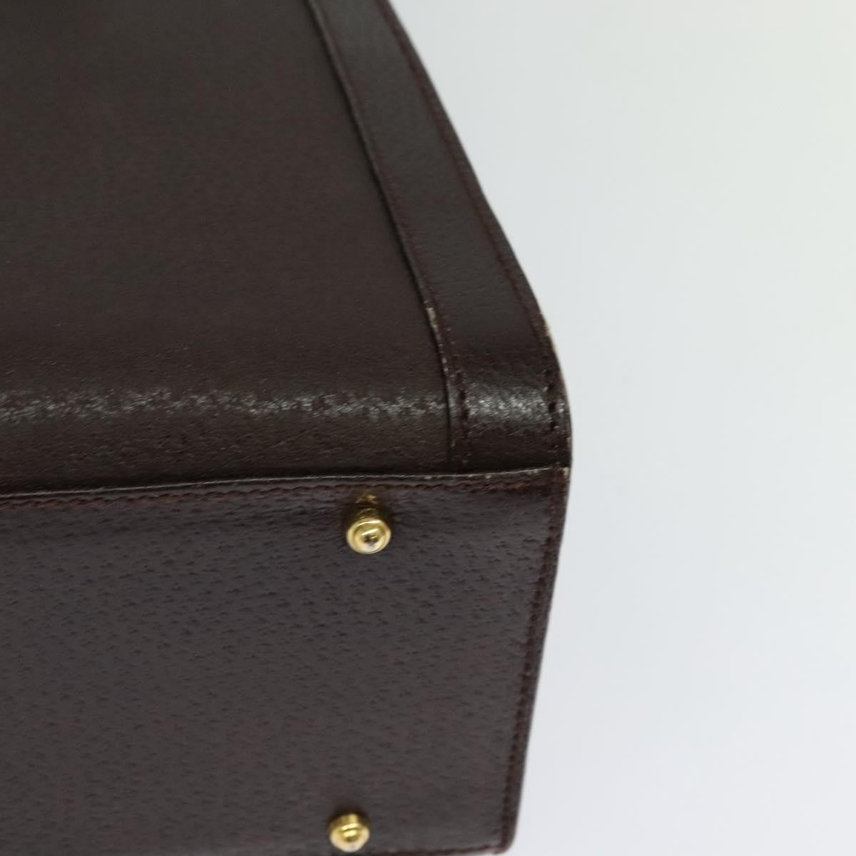 Gucci Bamboo Handle Tote Leather, BROWN, LEATHER, Tote bag