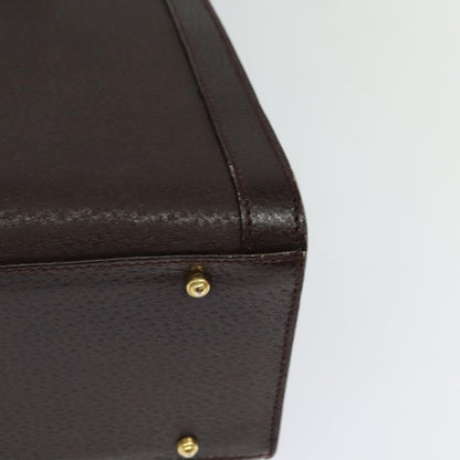 Gucci Bamboo Handle Tote Leather, BROWN, LEATHER, Tote bag