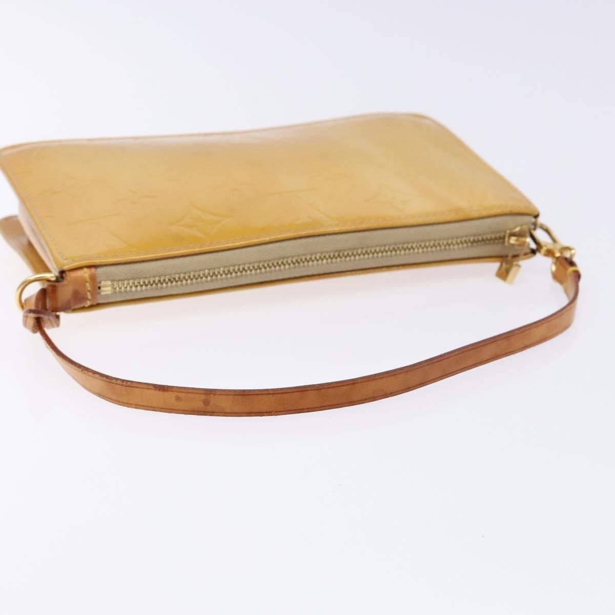 Louis Vuitton Lexington Pochette Monogram Vernis, BEIGE, PATENT_LEATHER, Clutche & pouche