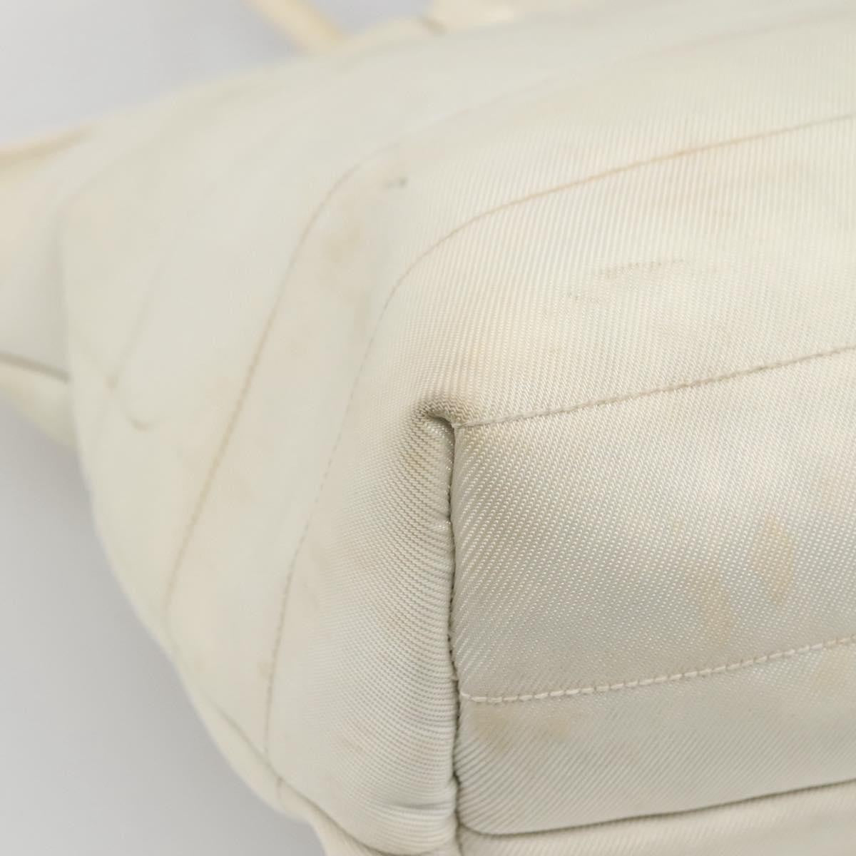 Gucci Vintage Shoulder Bag Nylon, WHITE, NYLON, Shoulder bag