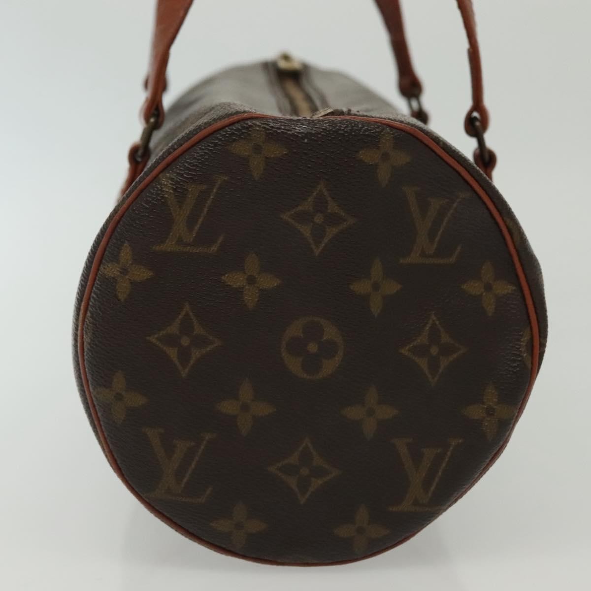 Louis Vuitton Papillon Handbag Monogram Canvas, BROWN, CANVAS, Handbag