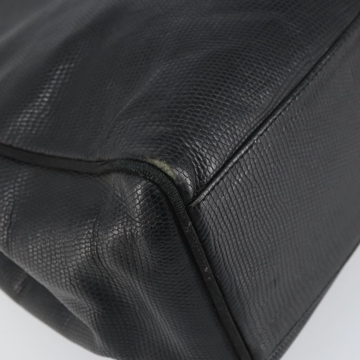 Salvatore Ferragamo Vala tote Leather, BLACK, LEATHER, Shoulder bag