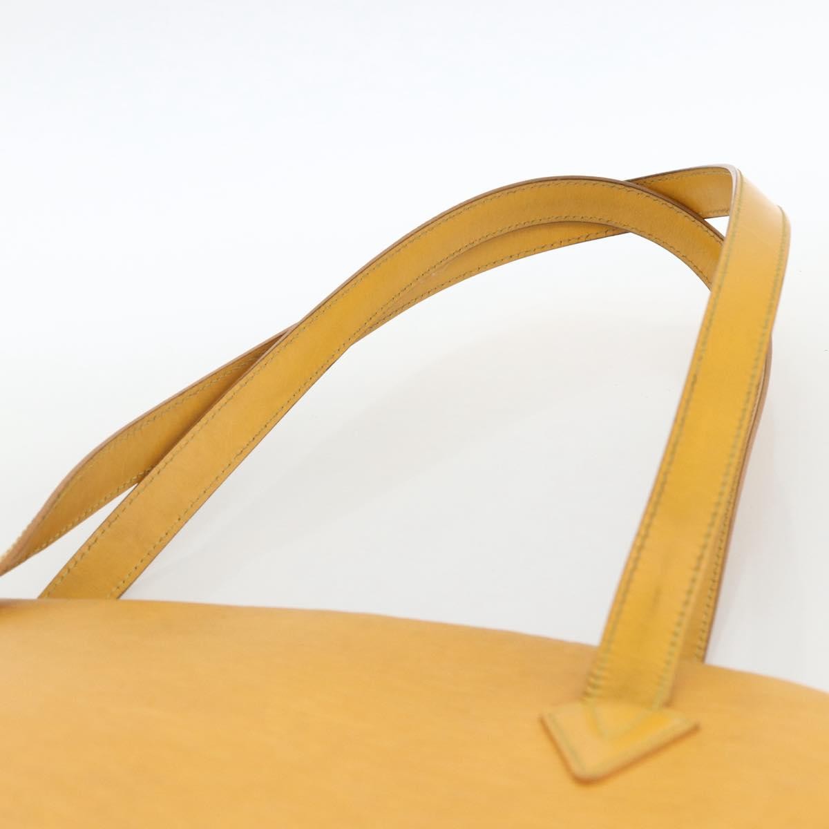 Louis Vuitton Lussac Handbag Epi Leather, Yellow, Leather, Shoulder Bag