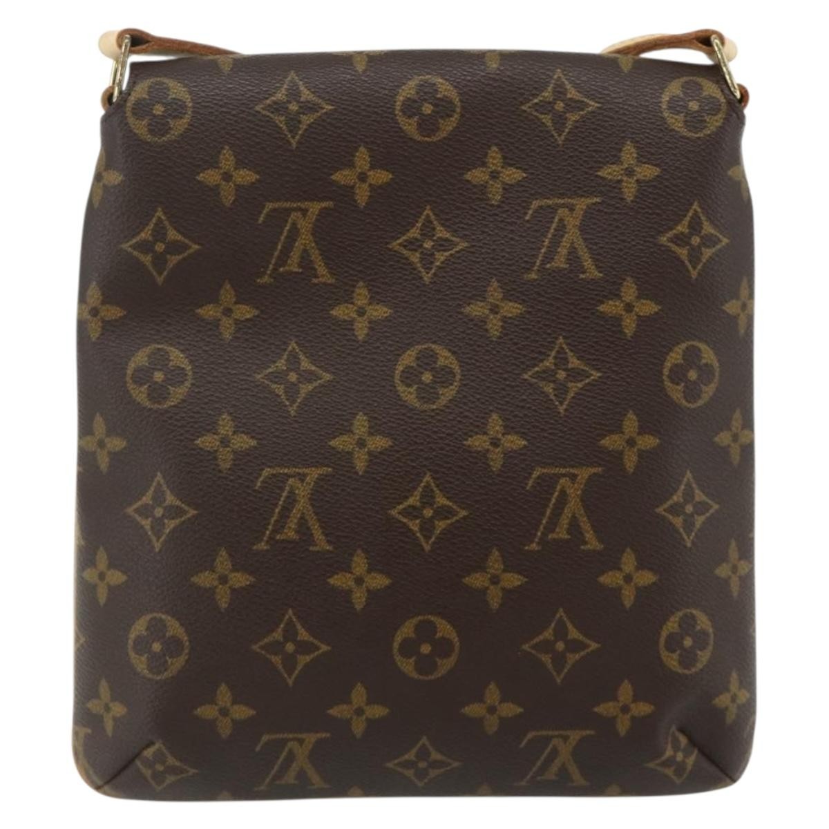 Louis Vuitton Musette Salsa Handbag Monogram Canvas, Brown, Canvas, Shoulder Bag