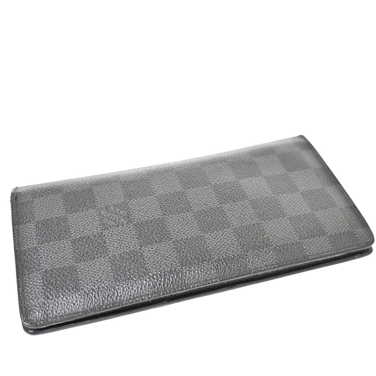 Louis Vuitton Brazza Long Bifold wallet Damier, BLACK, CANVAS, Wallets