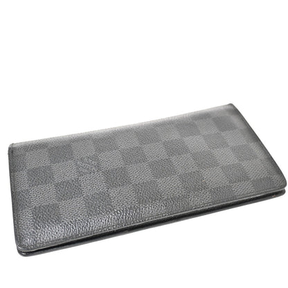 Louis Vuitton Brazza Long Bifold wallet Damier, BLACK, CANVAS, Wallets