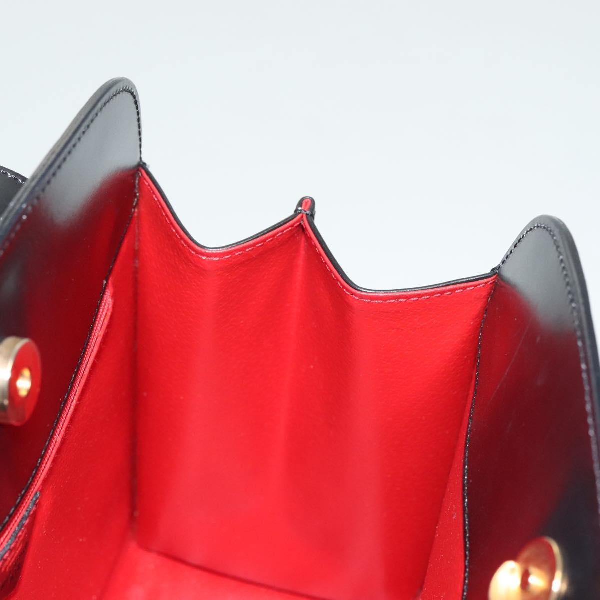 Celine Shoulder Bag Suede and leather, BLACK, SUEDE, Shoulder bag