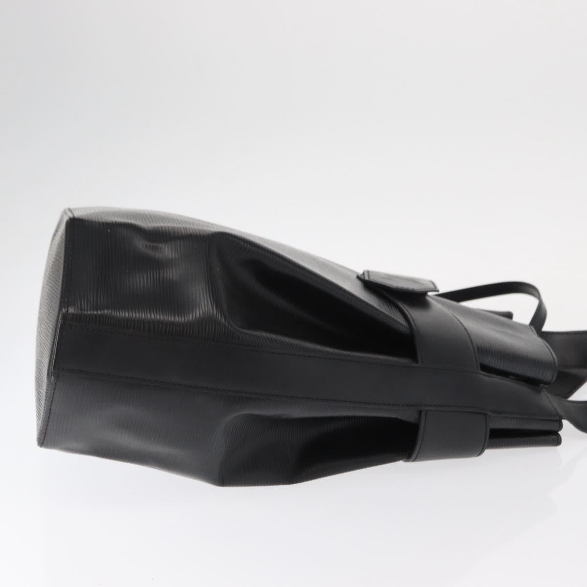 Louis Vuitton Vintage Sac d'Epaule Handbag Epi Leather, BLACK, LEATHER, Shoulder bag