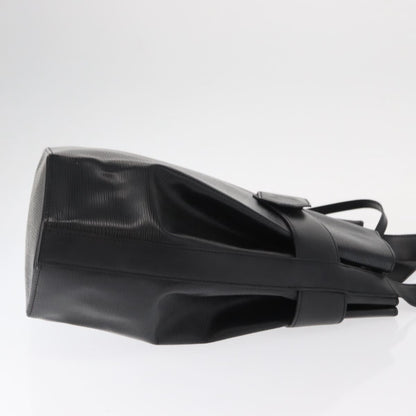 Louis Vuitton Vintage Sac d'Epaule Handbag Epi Leather, BLACK, LEATHER, Shoulder bag