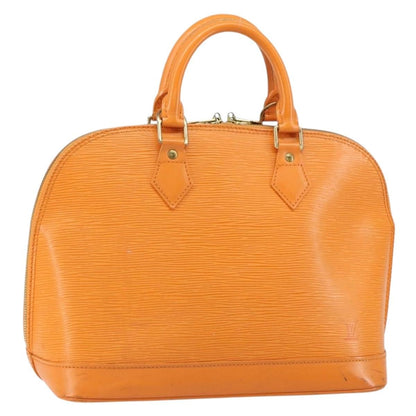 Louis Vuitton Vintage Alma Handbag Epi Leather, ORANGE, LEATHER, Handbag