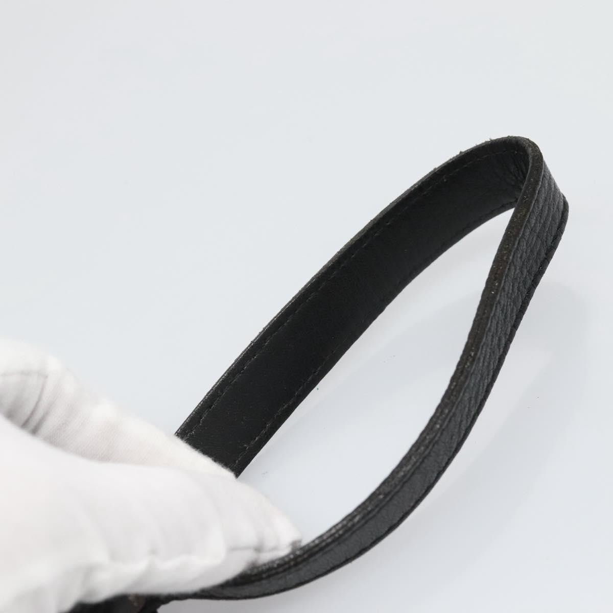 Burberry Zip Clutch Leather, BLACK, LEATHER, Clutche & pouche